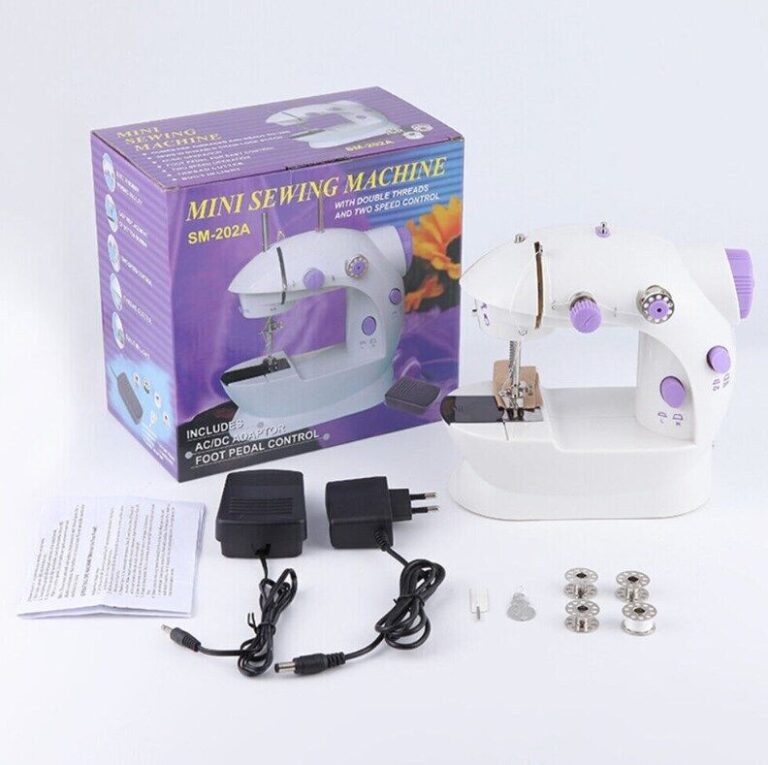 Electric Sewing Machine, Portable Multi-functional Household Desktop Mini Sewing Machine, UK