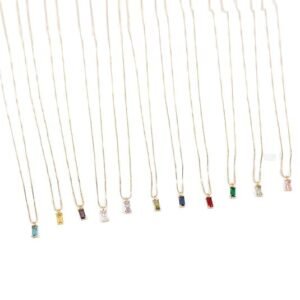 Pendant Women's Delicate Zircon Necklace Jewelry