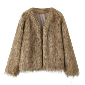 Women's Simple Fur Coat Jacket
