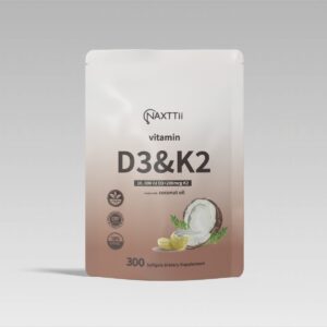 D3K2 Bone Health Softgels 300 Capsules With Clinically Validated Dosage Triple-Action Support For Joints Immunity Heart Health