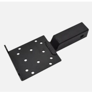 Universal Trailer Hitch Winch Mounting Plate Hitch Winch Bracket Winch Mounting For ATV UTV SUV Truck Pickup Lawn Garden Equipment