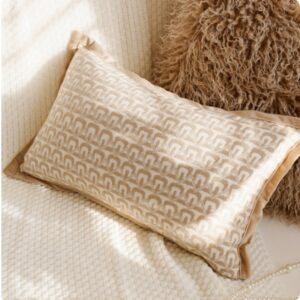 Sofa Cushion Creamy-style Living Room Bay Window And Bedside Throw Pillow Cover
