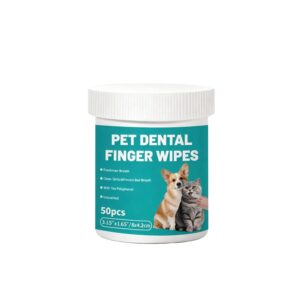 Pet Teeth Cleaning Finger Wipes