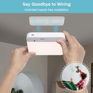 USB-C Rechargeable Magnetic Ceiling Light With A Built-in 4200mAh Battery