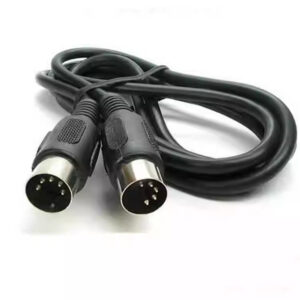 Dual-head Five-pin MIDI Cable