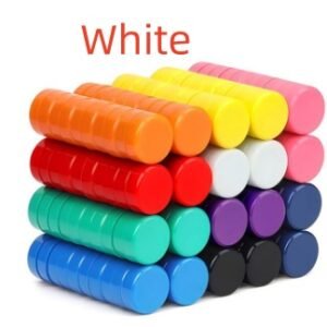 2cm Round Colored Magnetic Pins