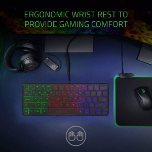 USB Wired Colorful Backlit Gaming Keypad For PCLaptop 64 Keys