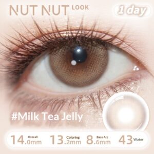 Colored Contact Lenses With Durable Light-colored And Fixed-axis High-brightness Daily Disposable Lenses