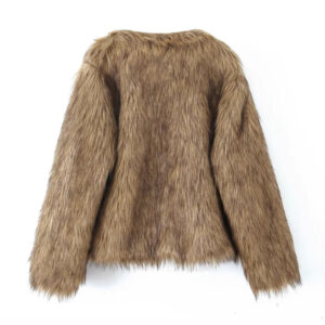 Women's Simple Fur Coat Jacket
