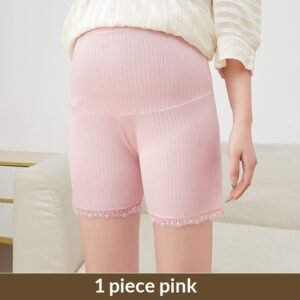 Summer Thin Ice Silk Maternity Safety Pants Anti-Exposure Shorts