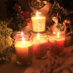 INS Glass Cup Aromatherapy Candle Valentine's Day Scented Candle