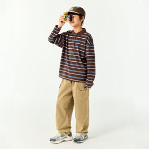 DK Kids Outdoor Mountain-Style Straight-Leg Work Trousers For Girls And Boys