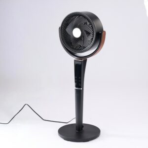 Silent Upright Fan, 15-speed Floor-standing Fan, With Touch Control And LED Lights