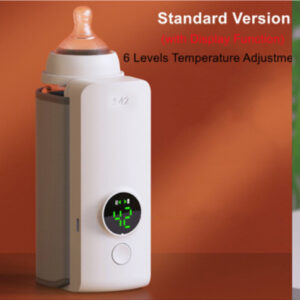 Portable Wireless Rechargeable Baby Bottle Warmer USB Charging And Heating Bag Portable Constant Temperature Milk Warmer Universal Bottle Insulation Sleeve