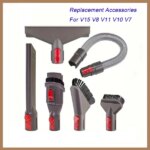 Suitable For Vacuum Cleaner Accessories - Suction Heads V7/V8/V10/V11, Compatible With Six-piece Sets (hose Series)