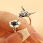 Fashionable Flying Bird Stud Earrings