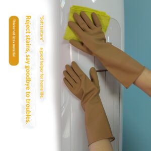 Household Kitchen Dishwashing Rubber Gloves Durable Beef-tendon Latex