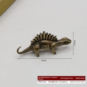 Qing Dynasty Solid Bronze Animal Figurine