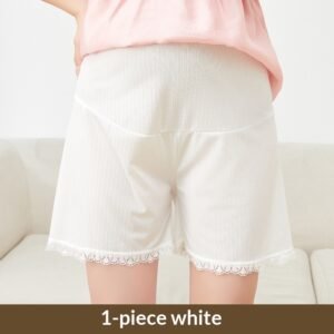 Summer Thin Ice Silk Maternity Safety Pants Anti-Exposure Shorts