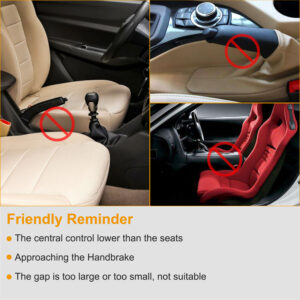 1Pc Car Seam Cup Holder Seat Gap Wedge Drink Storage Organizer Console Side Pocket Mount Stand For Pen Phone Bottle Sunglasses