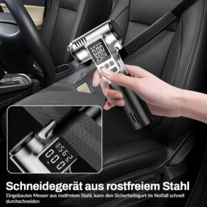 LCD Electric Cordless Air Pump (Battery-Powered)