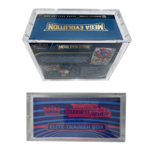 Acrylic Magnetic Box For Storing Game Cards With A Lid, Dustproof Display Box