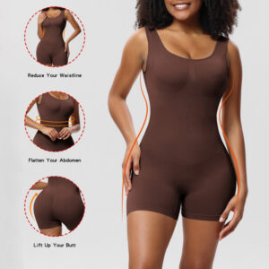 Yoga Tight Fitting Nylon Bodysuit