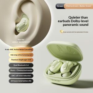 In-ear Bluetooth Headphones With Active Noise Cancellation