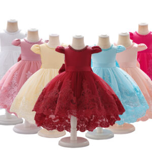 Puffy Skirt Birthday Princess Dress Baby First Birthday Gown