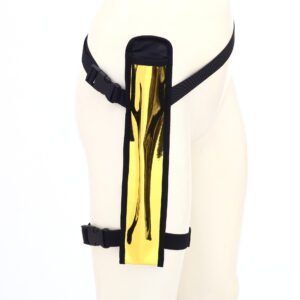Reflective Fabric Fan Party Favor Colorful Fan Tai Chi Fan Kung Fu Fan With Strap