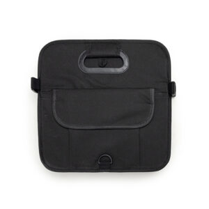 The Car Storage Box Is A Foldable Car Trunk Storage Box In Black