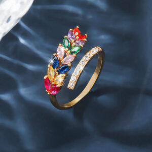 Female Niche High-end Light Luxury Non Fading Ring