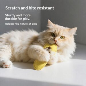 Loofah Cat Boredom-busting Chew Toy