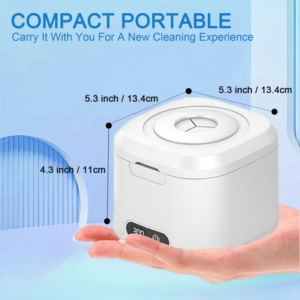 Ultrasonic Cleaner For Retainer Cleaner, Invisalign Cleaner, Mouth Guard & More