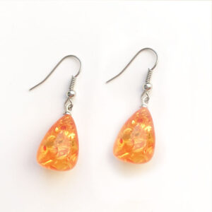 High-end, Sophisticated Beeswax-shaped Earrings