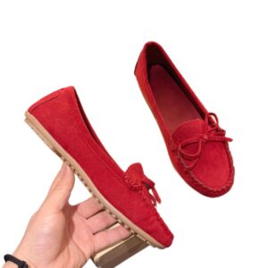 Slip-on Casual Round-toe Flat Shallow-shoe