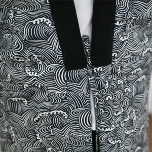 Japanese Men's Winter Kimono Cotton Jackets Warm Cotton Kimono Coat Indoor Outdoor Kimono Coat Traditional Japanese Kimono For Men Lightweight & Warm Kimono
