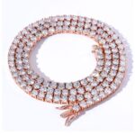 European And American Necklace Men's Hip-hop Tennis