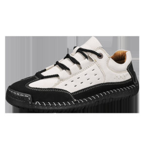 Plus-size Outdoor Hiking Shoes Round-toe Solid Color