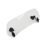 Universal Motorcycle Windshield Extension - Adjustable, Universal Design, Fits Most Motorcycles
