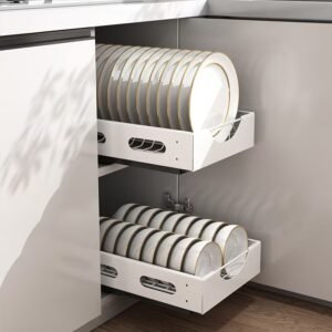 Kitchen Drawer Dividers For Bowls Plates And Cutlery Home Cabinet Organization And Storage