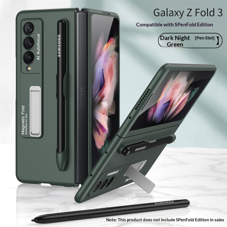 Personalized Matte Double-Flip Folding Screen Ultra-Thin Stand Phone Case