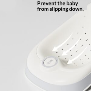 Newborn Baby Bath Support With Adjustable Non-Slip Bath Rack