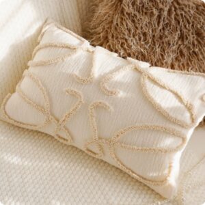Sofa Cushion Creamy-style Living Room Bay Window And Bedside Throw Pillow Cover