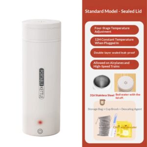 Intelligent Heating Electric Water Cup Portable Business Travel Water Cup