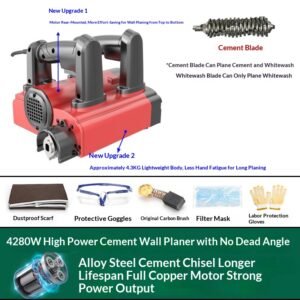 Wall-scraping Machine Electric Wall Scraper Dust-free And Reaches Every Corner