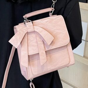 Bow-knot Backpack For Women Trendy And Fashionable Design