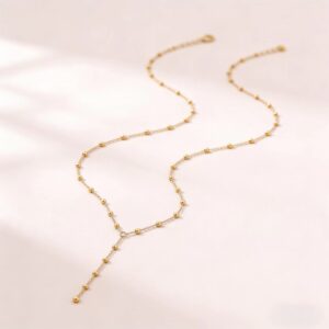 New Arrival Y-Shaped Necklace With Chain Tassels