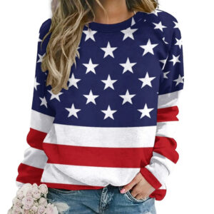 Women’s 3D Printed Everyday Long-sleeve