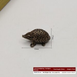 Qing Dynasty Solid Bronze Animal Figurine